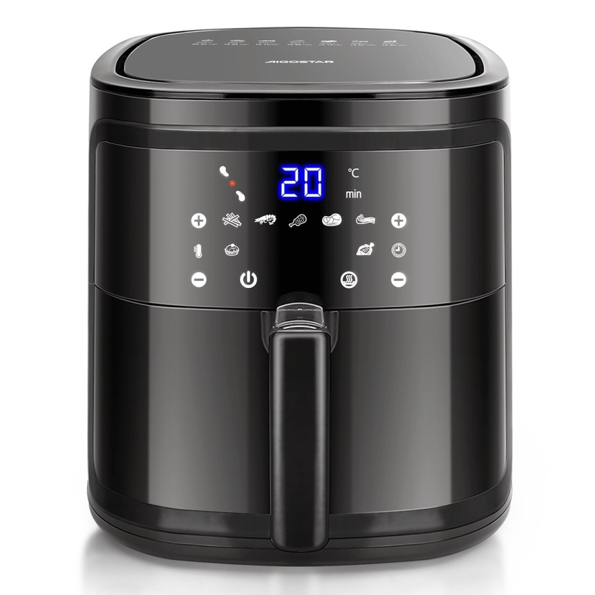 Aigostar - išmanioji karšto oro gruzdintuvė 7l 1900W/230V/60min Wi-Fi