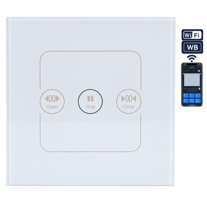 Aigostar - Išmanus jungiklis žaliuzių valdymui 230V Wi-Fi Tuya