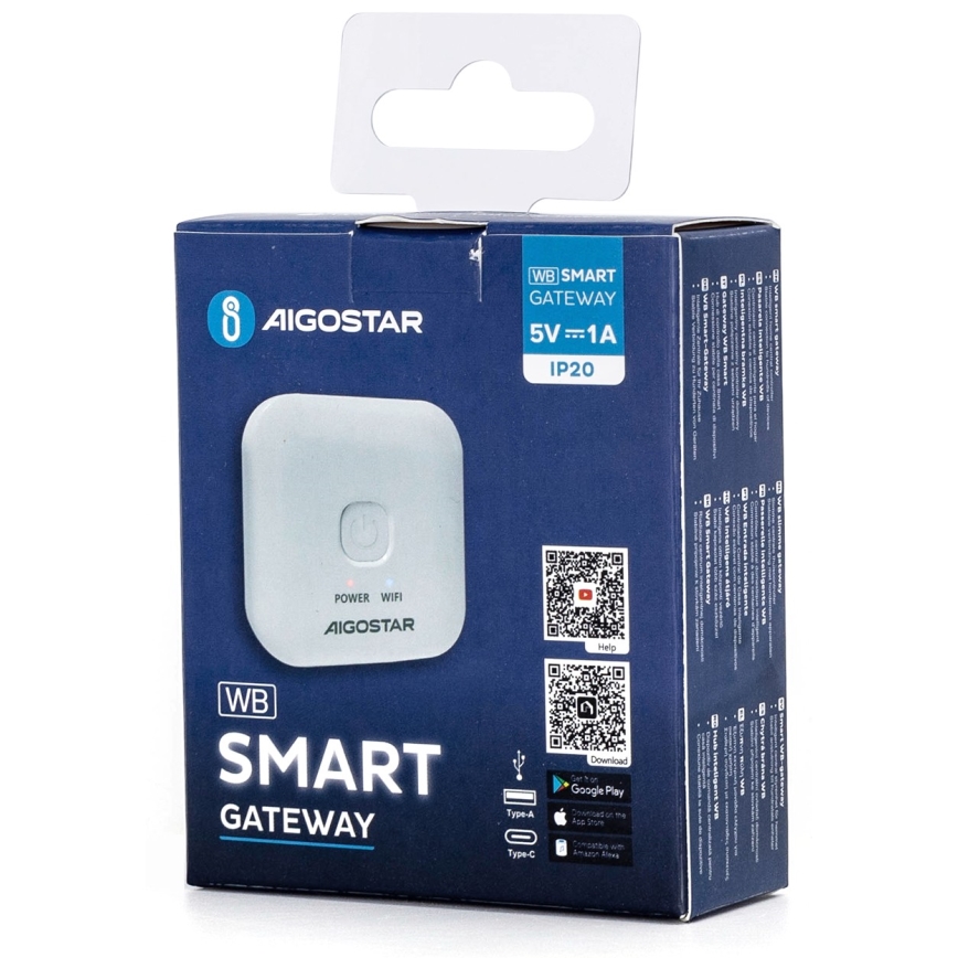 Aigostar - Išmanus jungtuvas 5V Wi-Fi