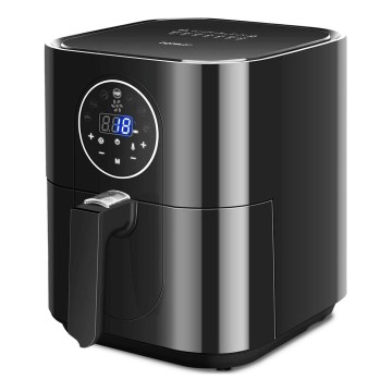 Aigostar - Karšto oro gruzdintuvė 1500W/230V 3,5l juoda