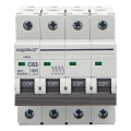 Aigostar - Keturių fazių automatinis išjungiklis 4P-63A-C 400V