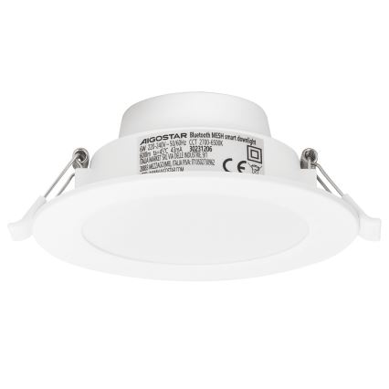 Aigostar - KOMPLEKTAS 3x LED pritemdomas įleidžiamas lubinis šviestuvas MESH LED/6W/230V 2700K-6500K diametras 11,5cm