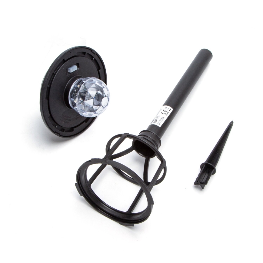 Aigostar - KOMPLEKTAS 4x LED RGB saulės energija įkraunamas šviestuvas LED/0,2W/2V IP44