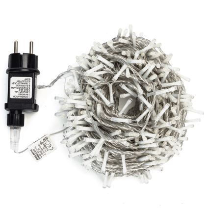 Aigostar - LED lauko girlianda 400xLED/8 funkcijų 20m IP44 šiltai balta