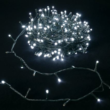 Aigostar - Lauko LED girlianda, 500 LED / 8 režimai, 53 m, IP44, šaltai balta