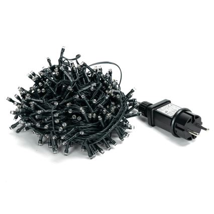 Aigostar - LED Lauko kalėdinė girlianda 300xLED/8 funkcijos 18m IP44 šiltai balta