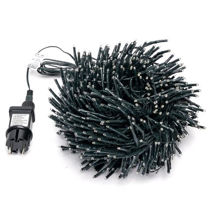 Aigostar - lauko LED kalėdinė girlianda, 600 LED, 8 režimai, 18 m, IP44, šiltai balta