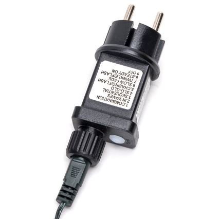 Aigostar - lauko LED kalėdinė girlianda, 600 LED, 8 režimai, 18 m, IP44, šiltai balta