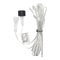 Aigostar - Lauko prailginimo laidas girliandoms 5 m IP44 skaidrus