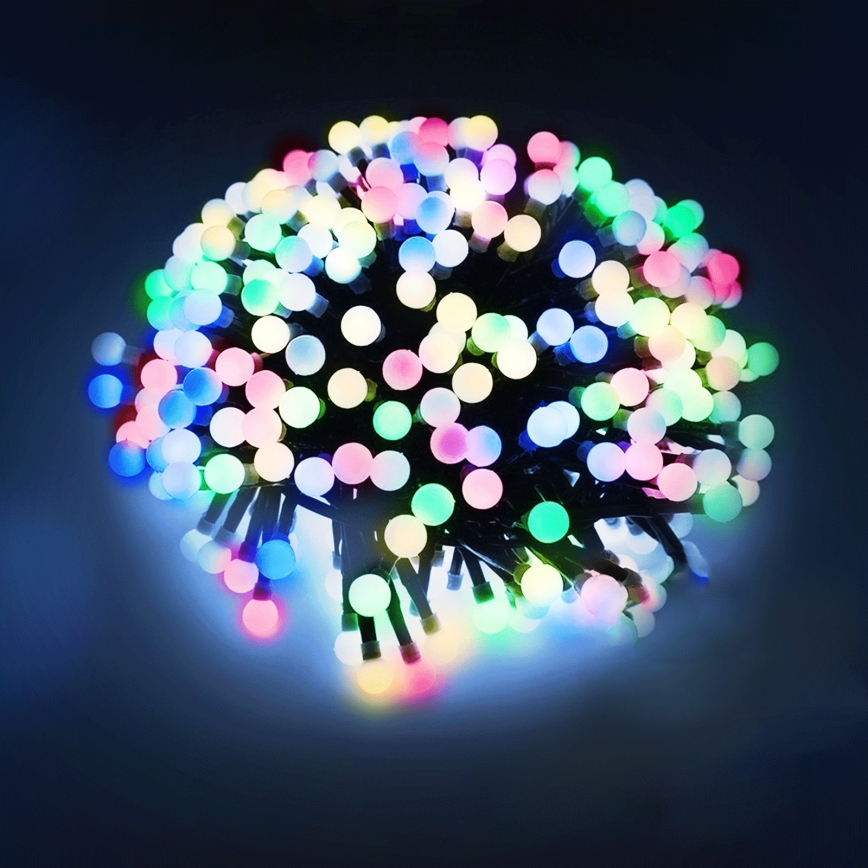 Aigostar - LED lauko dekoracinė girlianda 100 LED/8 funkcijų 10 m IP44 daugiaspalvė