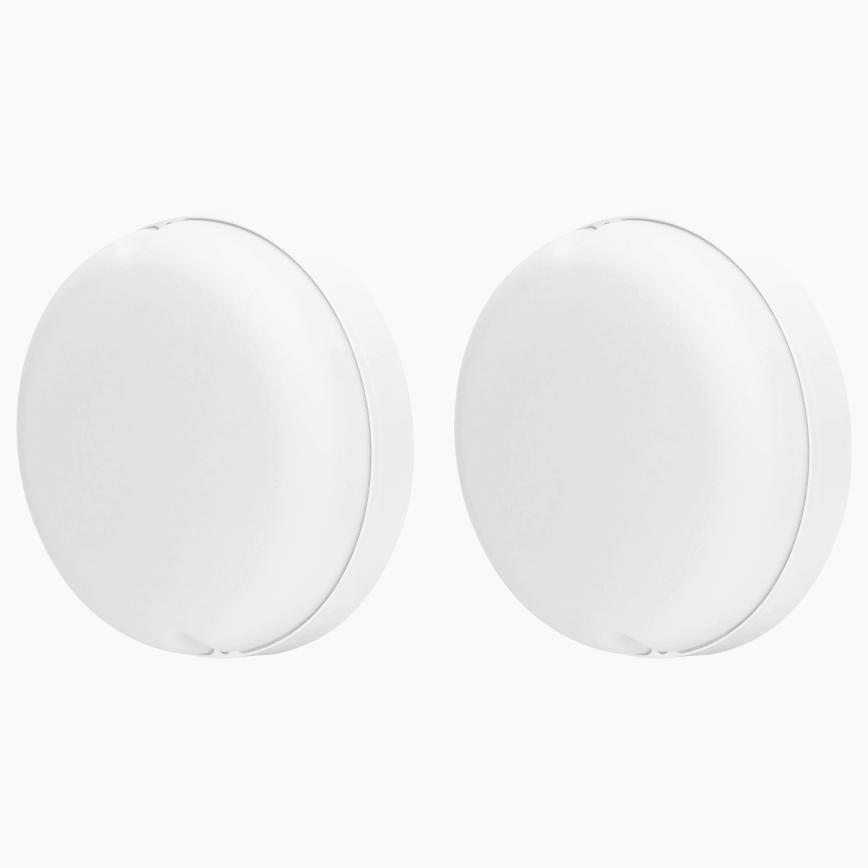 Aigostar - LED apšvietimas, įkraunamas saulės energija 2xLED/35W/12V 6000 mAh 6500K diametras 16,8 cm + nuotolinio valdymo pultas