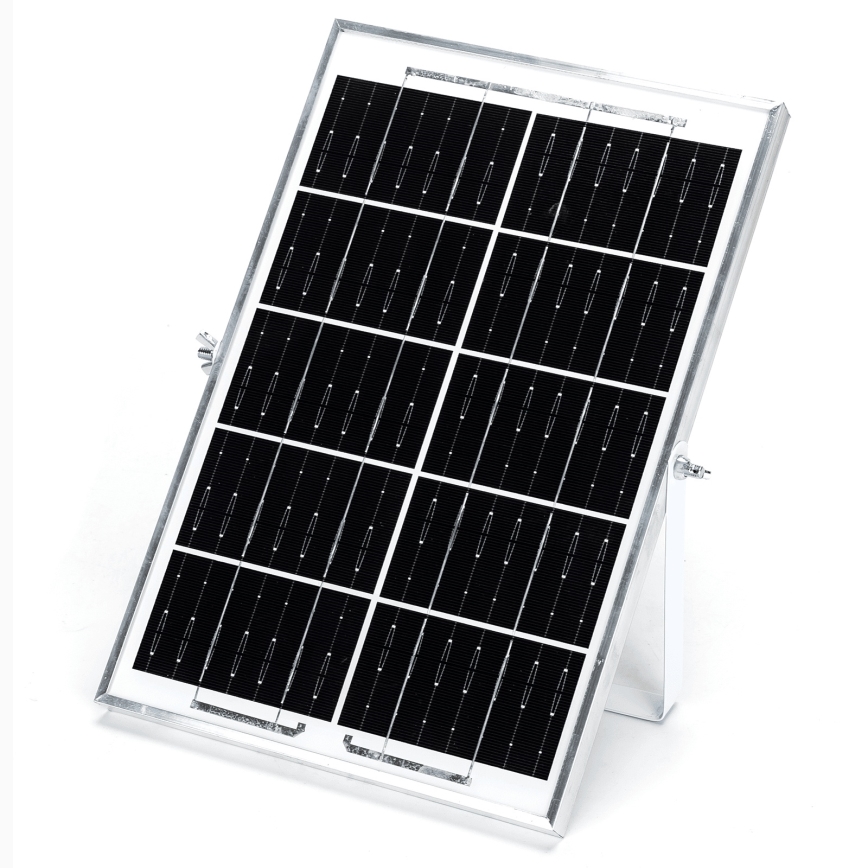 Aigostar - LED apšvietimas, įkraunamas saulės energija 2xLED/35W/12V 6000 mAh 6500K diametras 16,8 cm + nuotolinio valdymo pultas