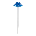 Aigostar - LED apšvietimas, įkraunamas saulės energija LED/0,006W/1,2V 100 mAh 2700K IP44 mėlyna
