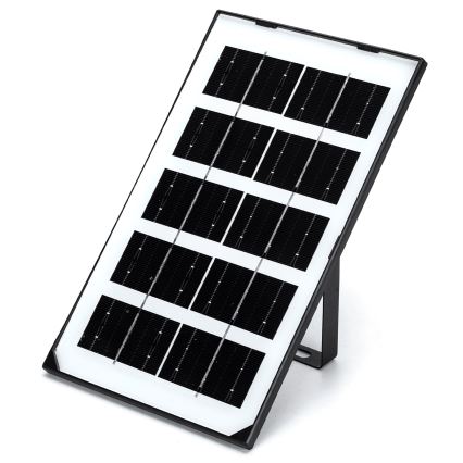 Aigostar - LED apšvietimas, įkraunamas saulės energija LED/35W/12V 3000 mAh 6500K diametras 16,8 cm + nuotolinio valdymo pultas