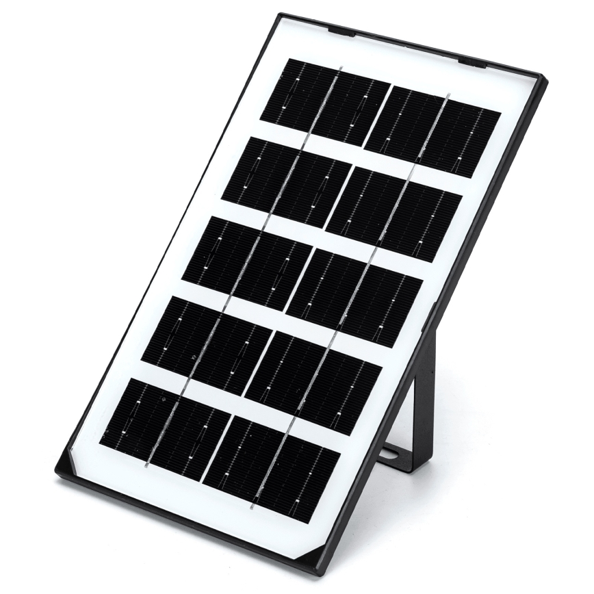 Aigostar - LED apšvietimas, įkraunamas saulės energija LED/35W/12V 3000 mAh 6500K diametras 16,8 cm + nuotolinio valdymo pultas