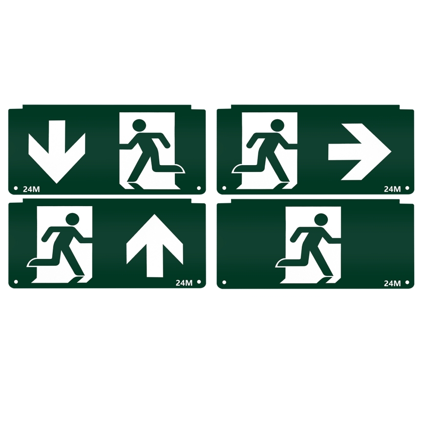 Aigostar - LED avarinė lemputė EMERGENCY EXIT LED/3,6W/230V 6500K 500mAh