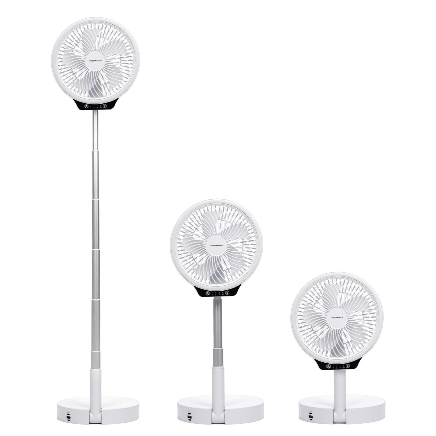 Aigostar - LED Belaidis sulankstomas ventiliatorius su USB prievadu 6,5W/5V