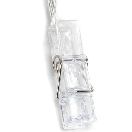 Aigostar - LED dekoratyvinė girlianda 20xLED/5W/USB 6 m šiltai balta