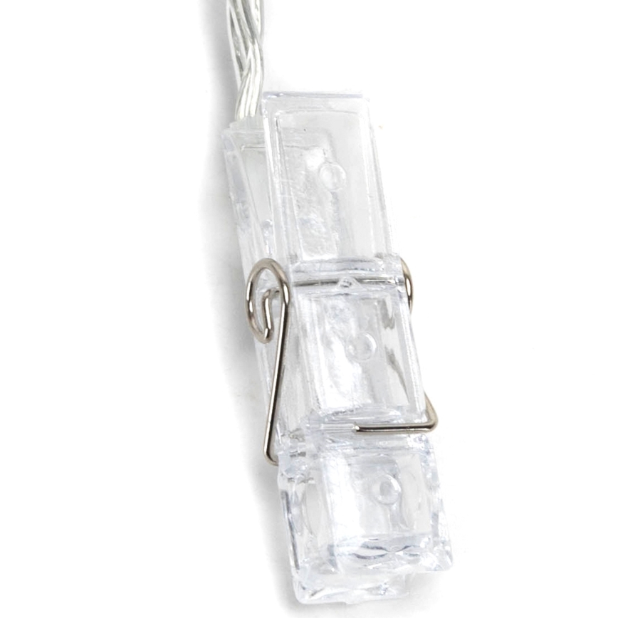 Aigostar - LED dekoratyvinė girlianda 20xLED/5W/USB 6 m šiltai balta