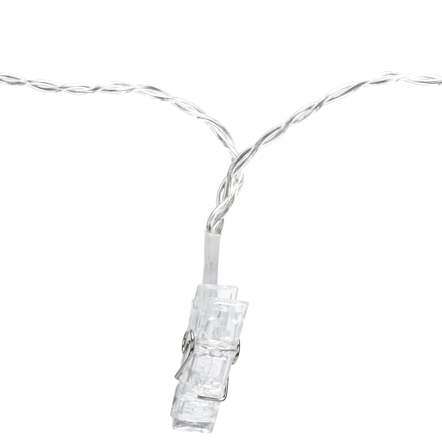 Aigostar - LED dekoratyvinė girlianda 40 LED/5 W/USB, 9 m, šiltai balta