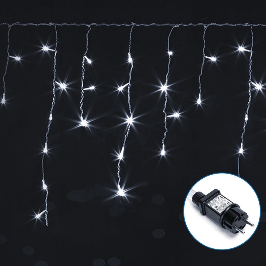 Aigostar - LED Dekoratyvinė lauko girlianda 75xLED/6W/230V 15x0,6m IP44 šalta balta