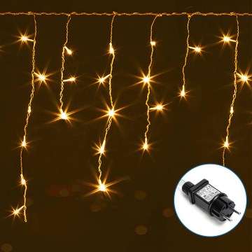 Aigostar - LED Dekoratyvinė lauko girlianda 75xLED/6W/230V 15x0,6m IP44 šilta balta