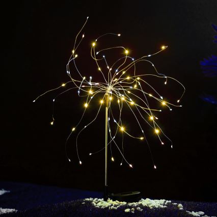 Aigostar - LED dekoratyvinis šviestuvas, įkraunamas saulės energija LED/0,03W/1,2V 88,5cm 300 mAh 2700K IP44