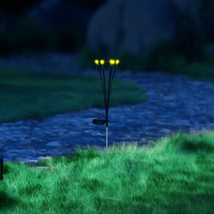 Aigostar - LED dekoratyvinis šviestuvas, įkraunamas saulės energija LED/0,04W/1,2V 68,5cm 300 mAh 2700K IP44