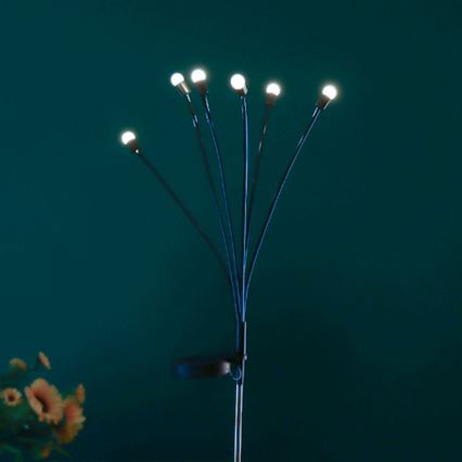 Aigostar - LED dekoratyvinis šviestuvas, įkraunamas saulės energija LED/0,04W/1,2V 68,5cm 6500K IP44 300 mAh