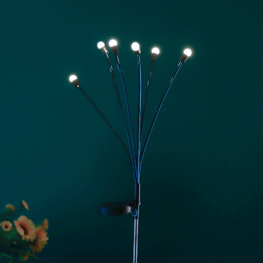 Aigostar - LED dekoratyvinis šviestuvas, įkraunamas saulės energija LED/0,04W/1,2V 68,5cm 6500K IP44 300 mAh