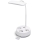 Aigostar - LED Dimeruojama stalinė lempa su lizdais ir USB LED/4,6W/230V 3000/4000/6500K balta