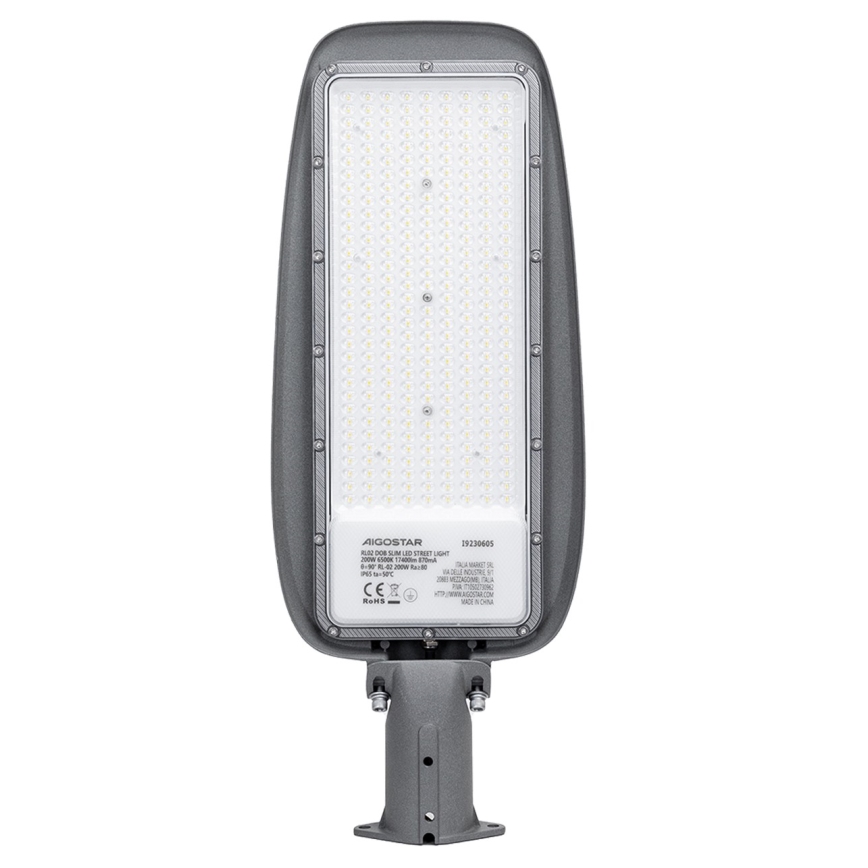 Aigostar - LED Gatvės šviestuvas SLIM LED/200W/230V 6500K IP65