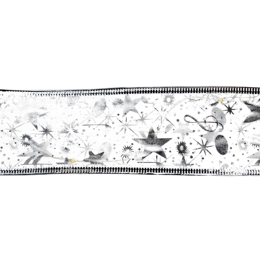 Aigostar - LED girlianda 100xLED/3xAA 10 m šilto baltumo sidabrinė