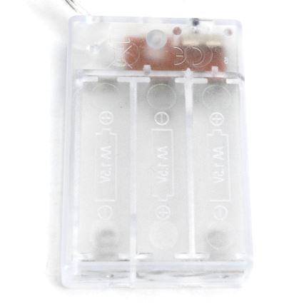 Aigostar - LED girlianda 100xLED/3xAA 10,3m šaltai balta