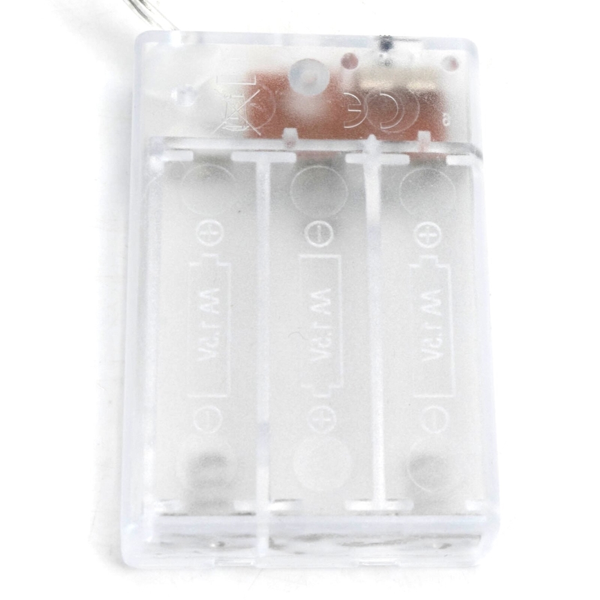 Aigostar - LED girlianda 100xLED/3xAA 10,3m šaltai balta