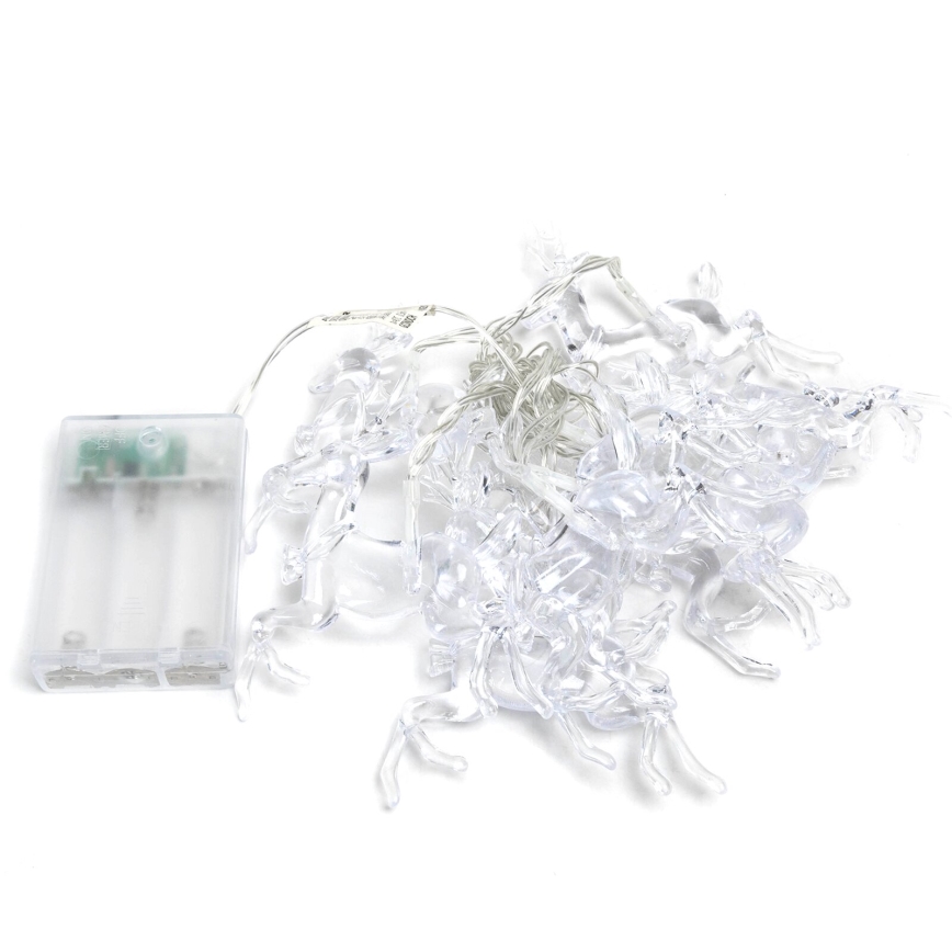 Aigostar - LED girlianda 20xLED/3xAA 3,3m su elniukais