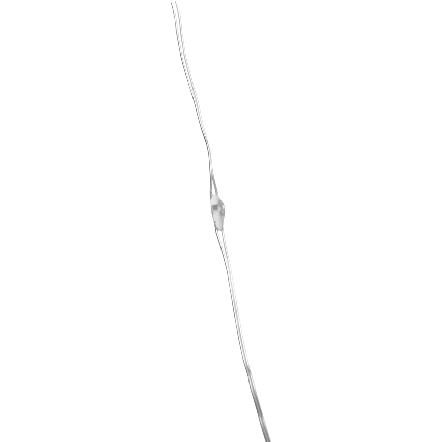 Aigostar - LED lauko girlianda 50xLED/3xAA 5,3 m šaltai balta