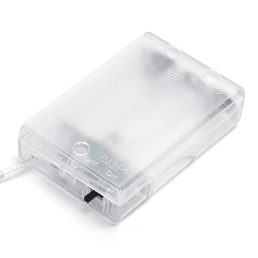 Aigostar - LED  girlianda 50xLED/3xAA 5,3m šiltai balta