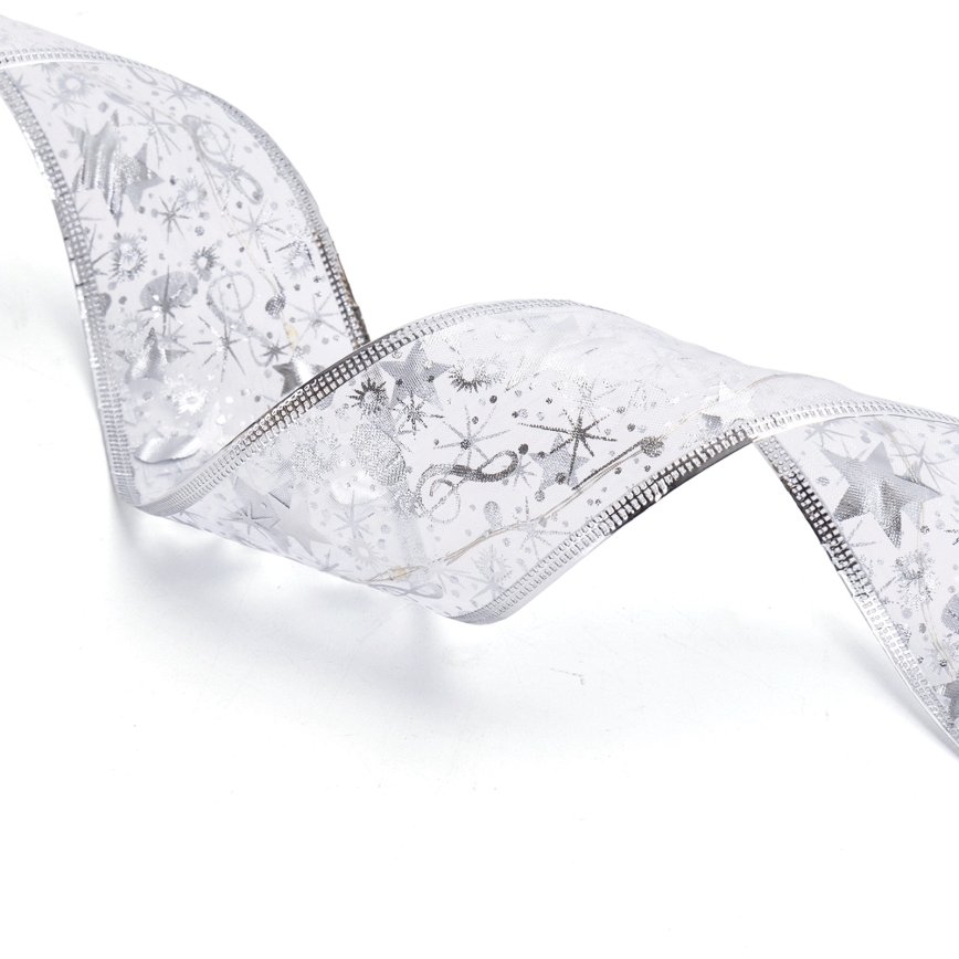 Aigostar - LED girlianda 50xLED/3xAA 5 m šilta balta sidabro spalvos