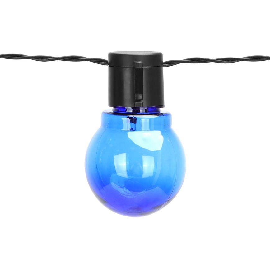 Aigostar - LED grandinė, įkraunama saulės šviesa 20xLED/5,8m IP44 daugiaspalvis 400mAh