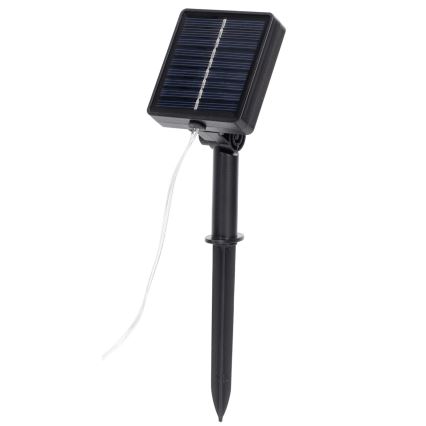 Aigostar - LED grandinė, įkraunama saulės šviesa 70xLED/4x1m IP65 šilta balta ivy
