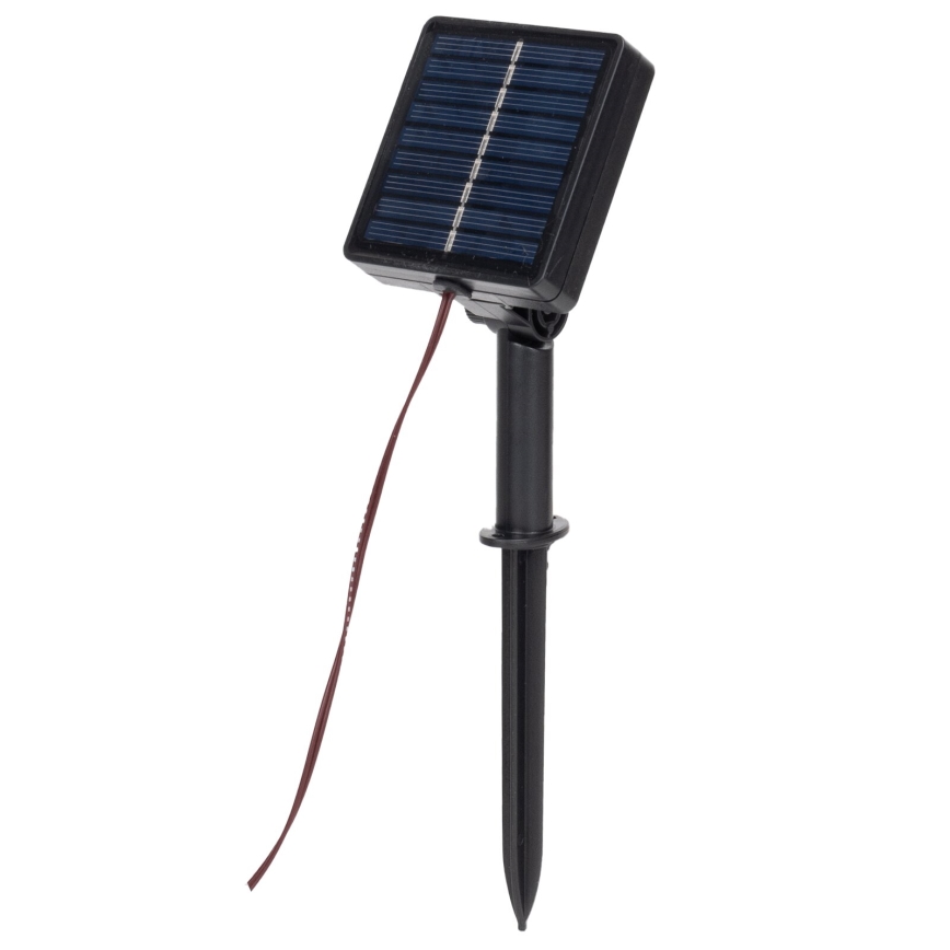 Aigostar - LED grandinė, įkraunama saulės šviesa 72xLED/4m IP65 300 mAh šilta balta medžių šakos