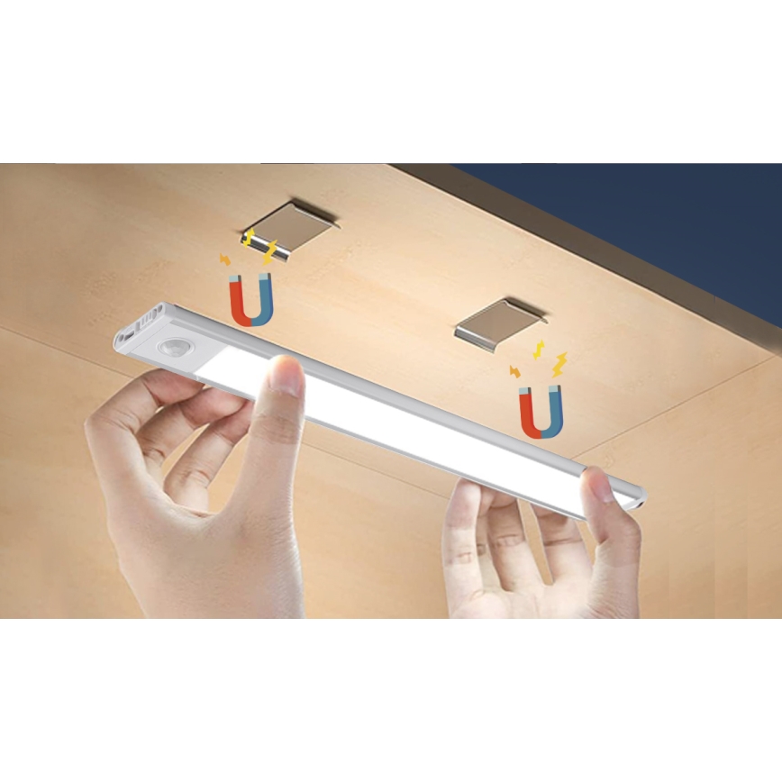 Aigostar - LED Įkraunamas baldų apšvietimas su jutikliu LED/1,5W/5V 4000K