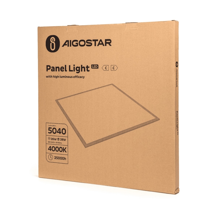 Aigostar - LED įleidžiama lubų panelė LED/28W/230V 60x60 cm 4000K