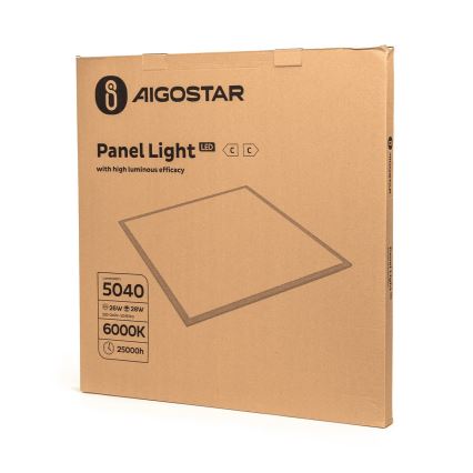 Aigostar - LED įleidžiama lubų panelė LED/28W/230V 60x60 cm 6000K