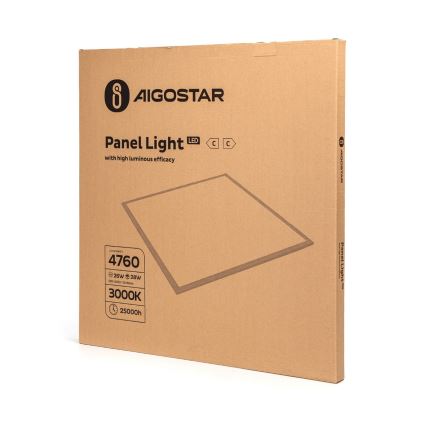 Aigostar - LED įleidžiama lubų panelė LED/28W/230V 62x62 cm 3000K