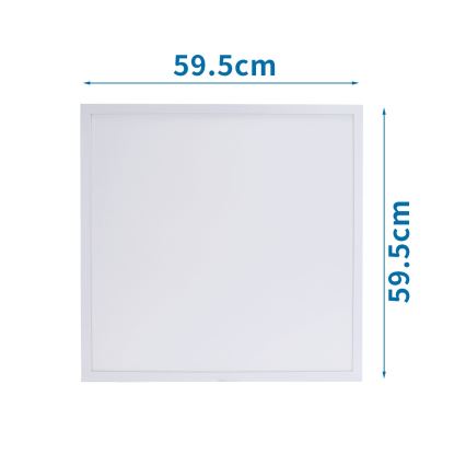 Aigostar - LED įleidžiama lubų panelė LED/40W/230V 6500K 60x60cm balta