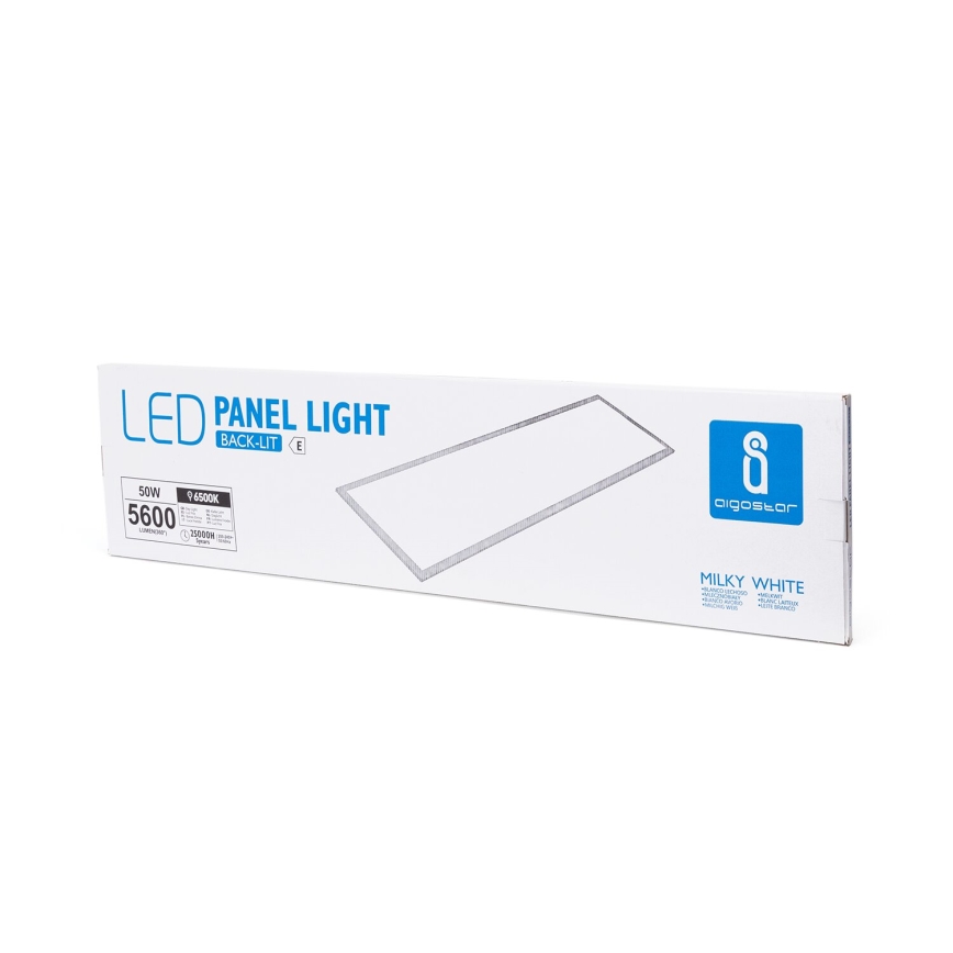 Aigostar - LED įleidžiama lubų panelė LED/50W/230V 6500K 120x30cm balta