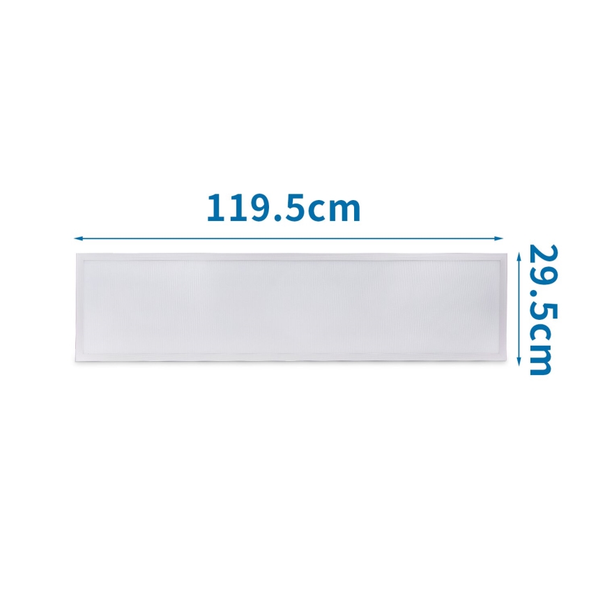 Aigostar - LED įleidžiama lubų panelė LED/50W/230V 6500K 120x30cm balta
