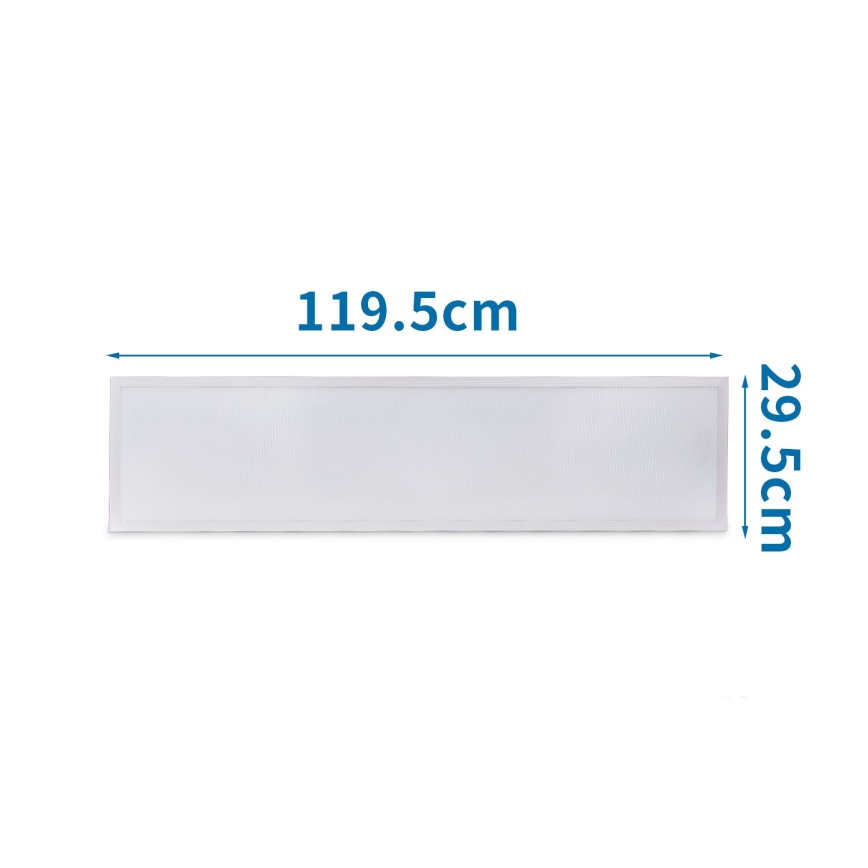 Aigostar - LED įleidžiama lubų panelė LED/60W/230V 6500K 120x30cm balta